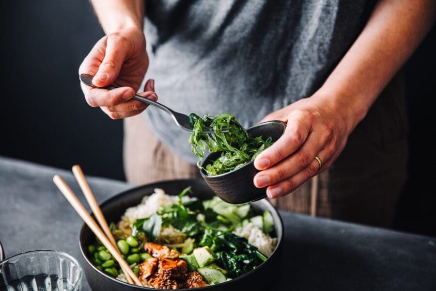 health supplements and wholefoods in bowl health supplements and wholefoods in bowl