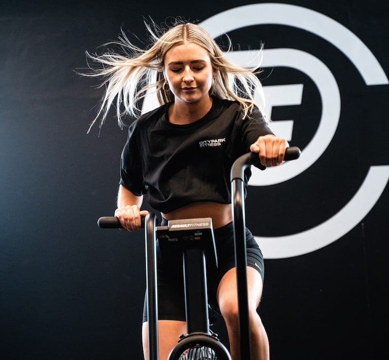 Indoor Cycle Qualification Learner on Assault Bike