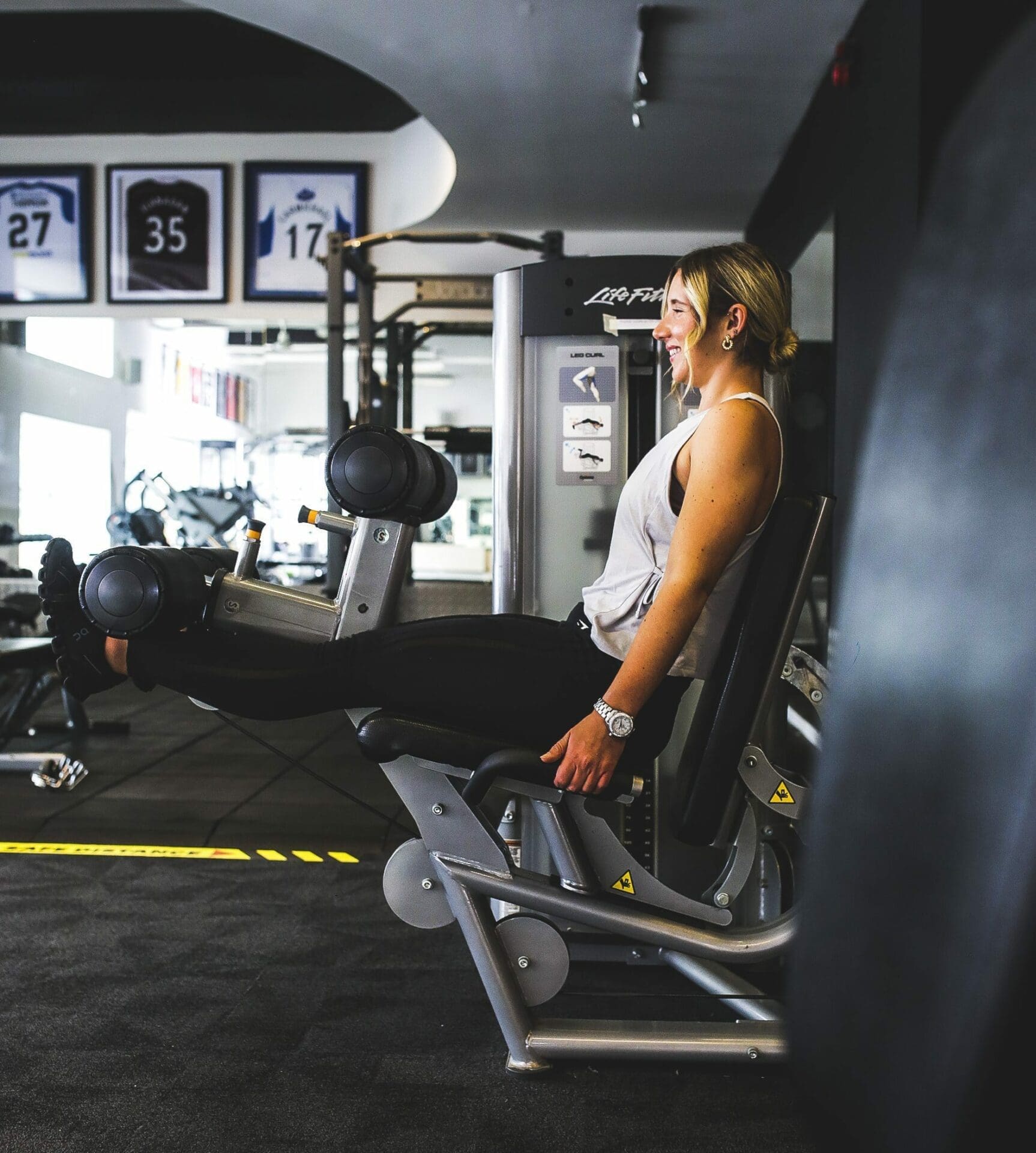 PT Student Working Out