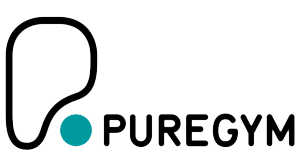 PURE GYM LOGO THE FITNESS GROUP PARTNER