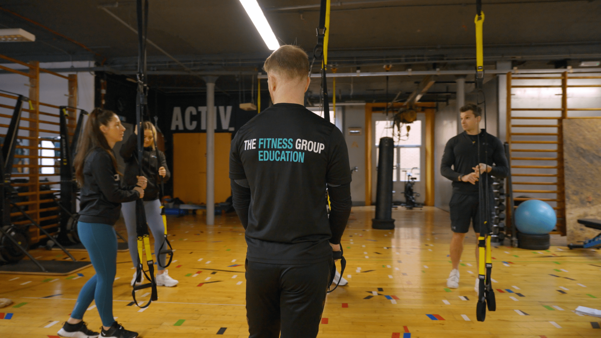 TRX Qualifications Delivered by The Fitness Group.