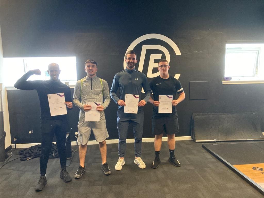 Glasgow Personal Trainer Course Graduates