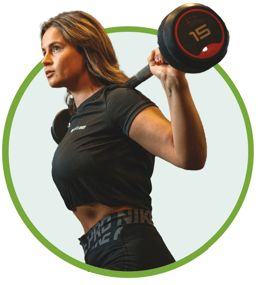 course student at the personal training course manchester