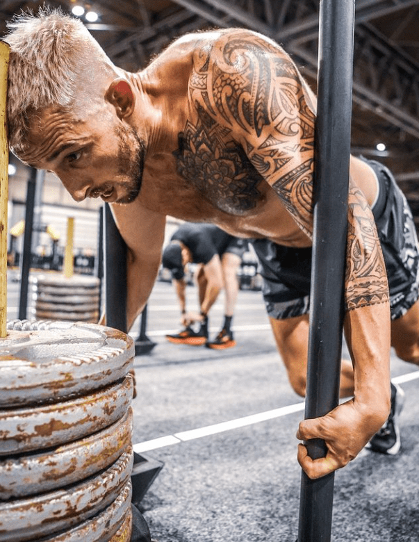 hyrox training sled push rob