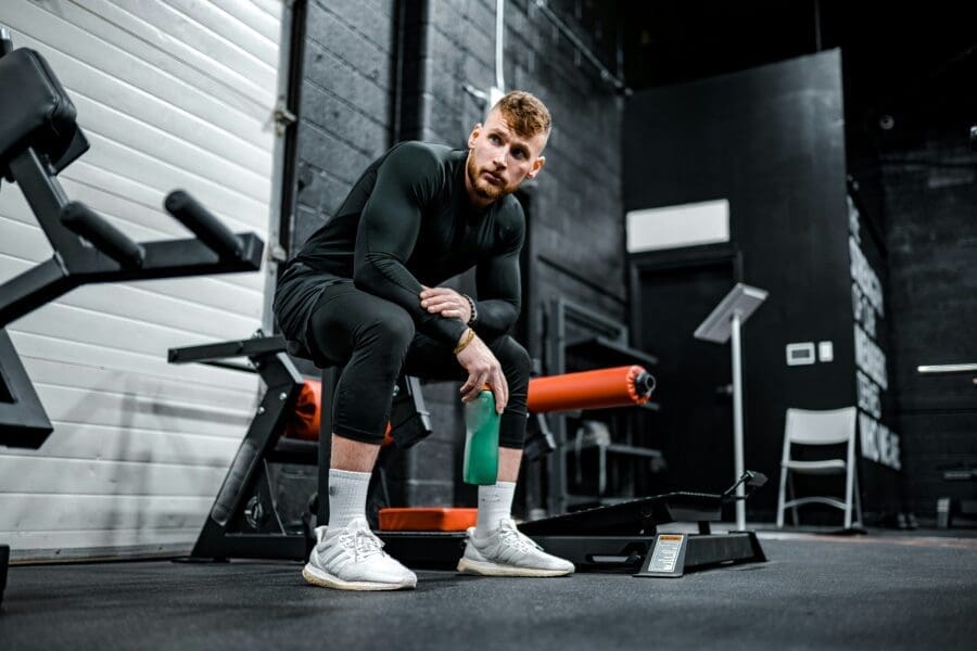 Successful fitness entrepreneur 